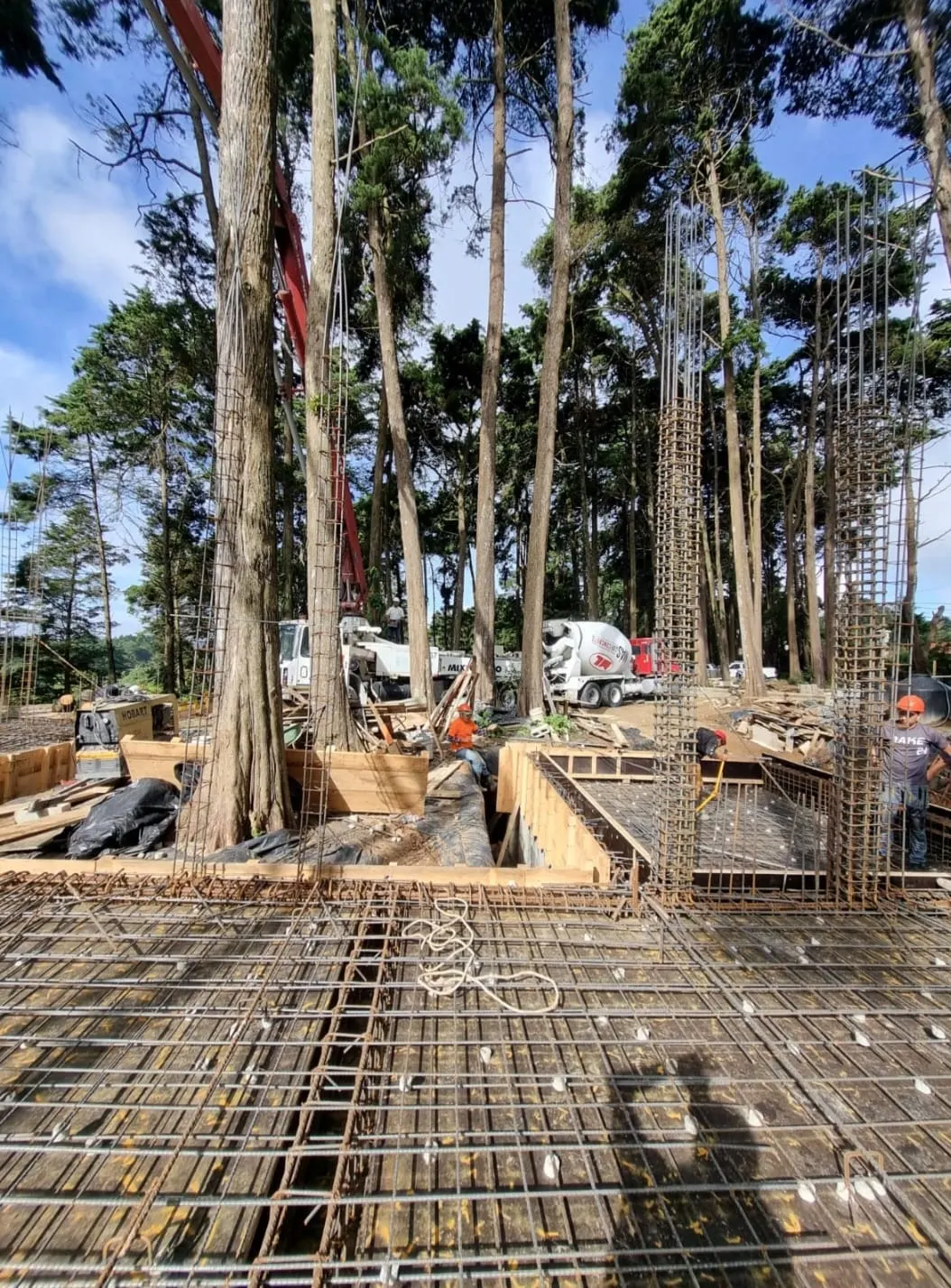 Equipo de CSG en obra
