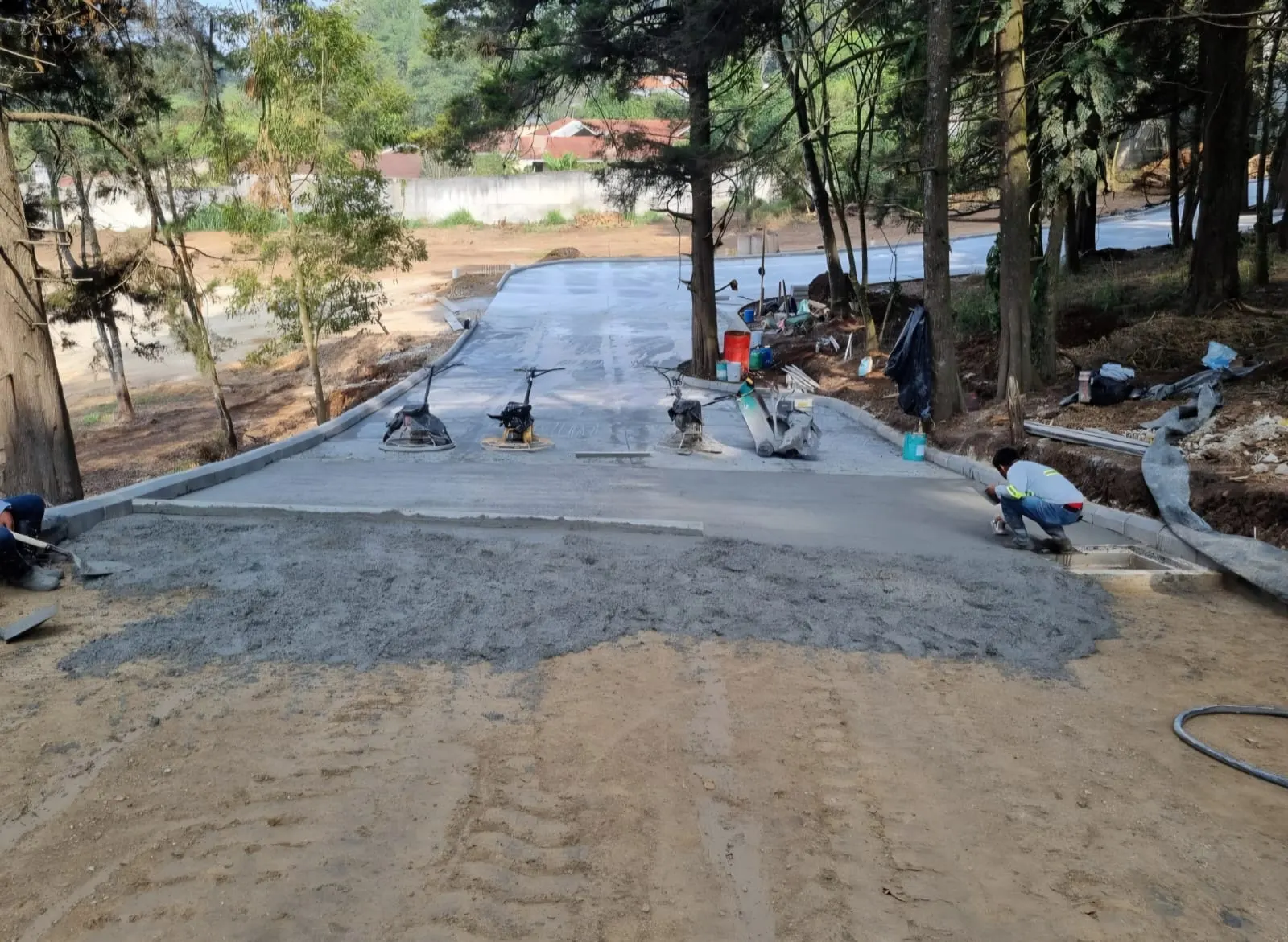 Pavimento hidráulico · Finca El Socorro